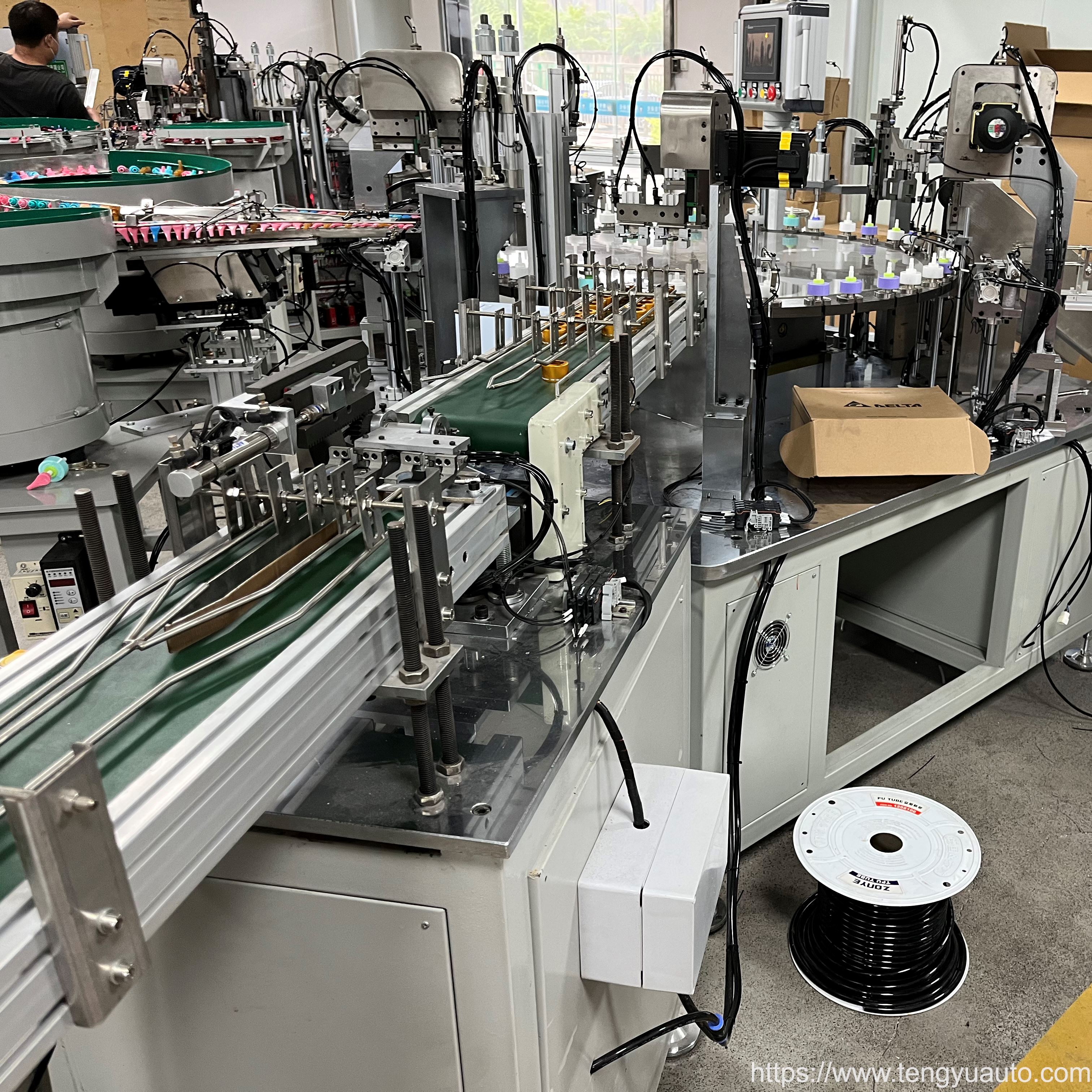 lock down lotion pump automation assembly machines